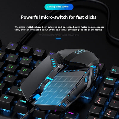 Gaming Mouse Luminous Wired E-sports Computer Accessories null