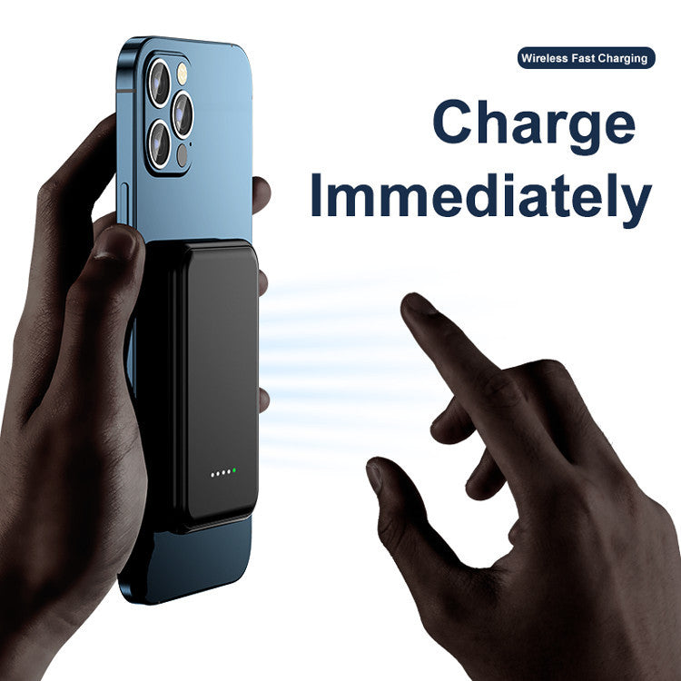 Mini Magnetic Power Bank 5000mAh Wireless wristelite
