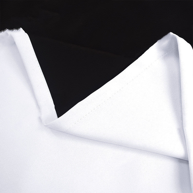 Full Blackout Hot Sale Curtain With Black Lining On The Back wristelite