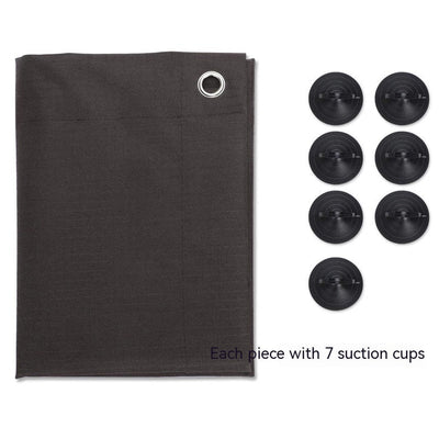Sucker Curtain Roof Window Visor wristelite