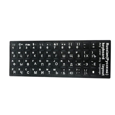 Notebook Keyboard Stickers Russian Keyboard Stickers wristelite