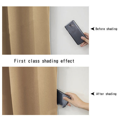 Full Blackout Hot Sale Curtain With Black Lining On The Back wristelite