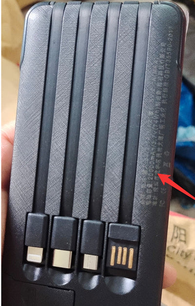Mini Large Capacity 20000mAh Power Bank wristelite